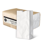 Paper Bags - White - #5 - Made in Canada