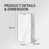 Paper Bags - White - #6 - Made in Canada