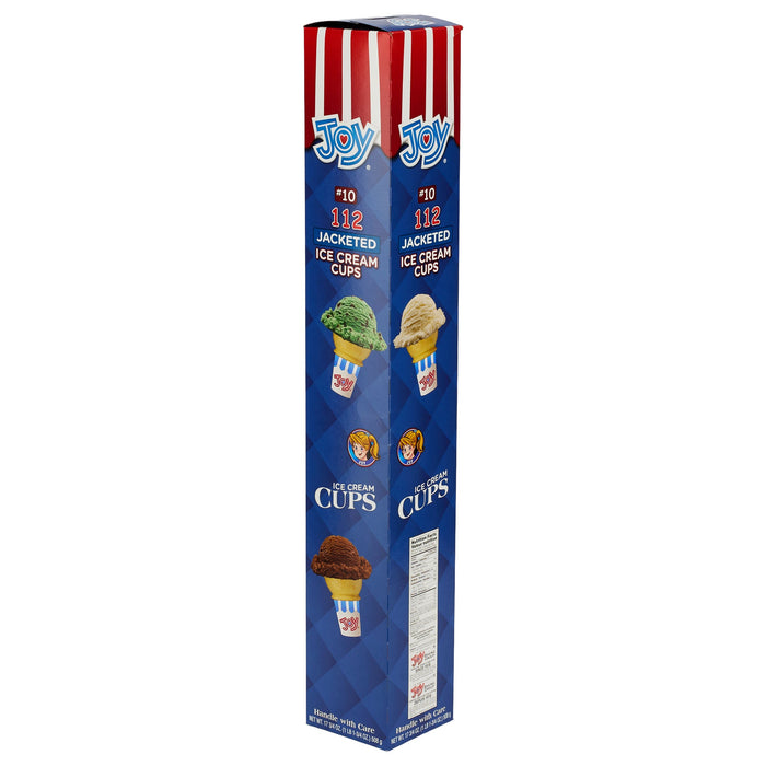 Joy Jacketed Ice Cream Cups - 112ct