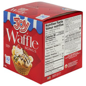 Joy Waffle Bowls - 12x10ct