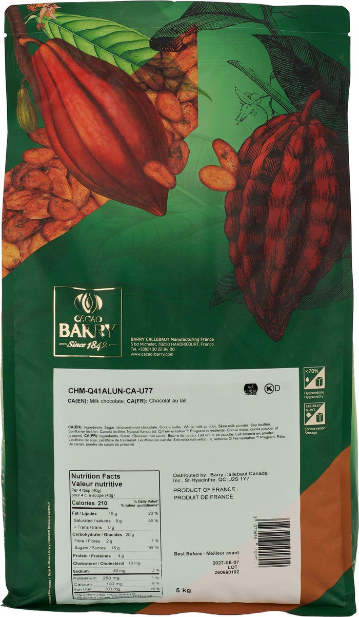 Cacao Barry - Pistoles Alunga Dark Chocolate