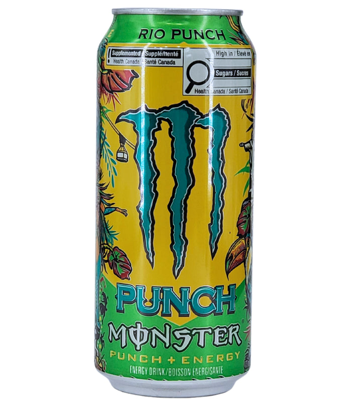 Monster - Rio Punch - Enery Drink - Cans