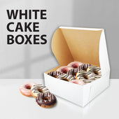 EB - White Cake Boxes - 12x12x6