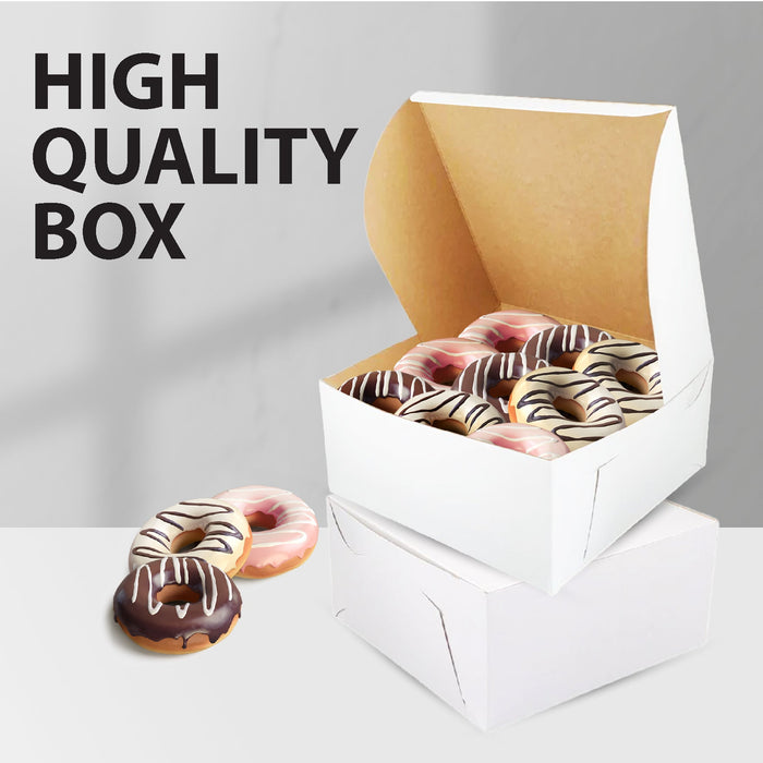EB - White Cake Boxes - 14x14x6