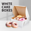 EB - White Cake Boxes - 8x8x3½