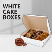 EB - White Cake Boxes - 9 x 9 x 2 1/2