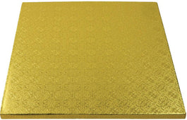 Decora Square Cake Board - Gold, 16