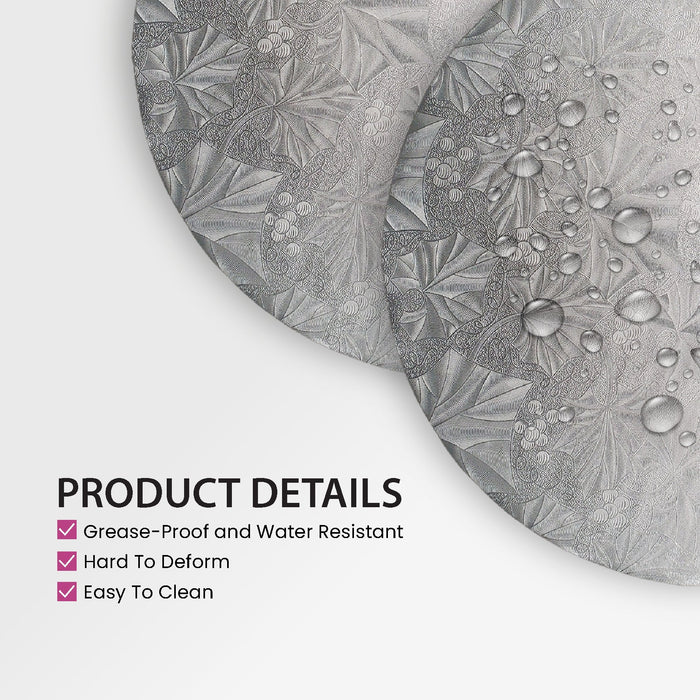 Enjay - Cake Board - Round - Silver - 8x1/4