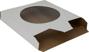 E.B. Box Pie Boxes 9”x9”x1.5” (Window Glued)