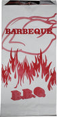 Eco-Craze - BBQ Print Foil - Lined - Paper Bag - 5.25