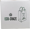 CLR - Eco-Craze - Thank You - White Paper Handle Bags - 13x7x13