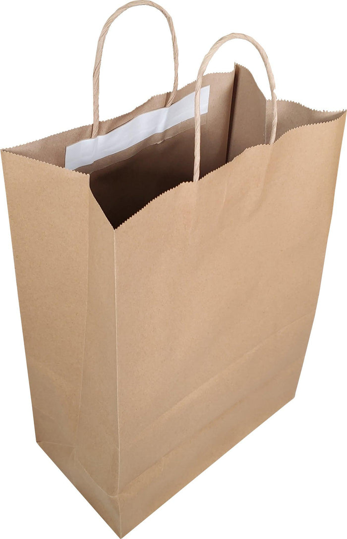 Prime Bags - Bella - Self Adhesive Paper Bags with Twisted Handles - 10x5x13