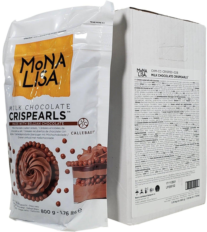 MonaLisa/Callebaut - Crispearls - Milk