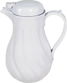 Beverage Server - 42oz - Insulated - Plastic - White