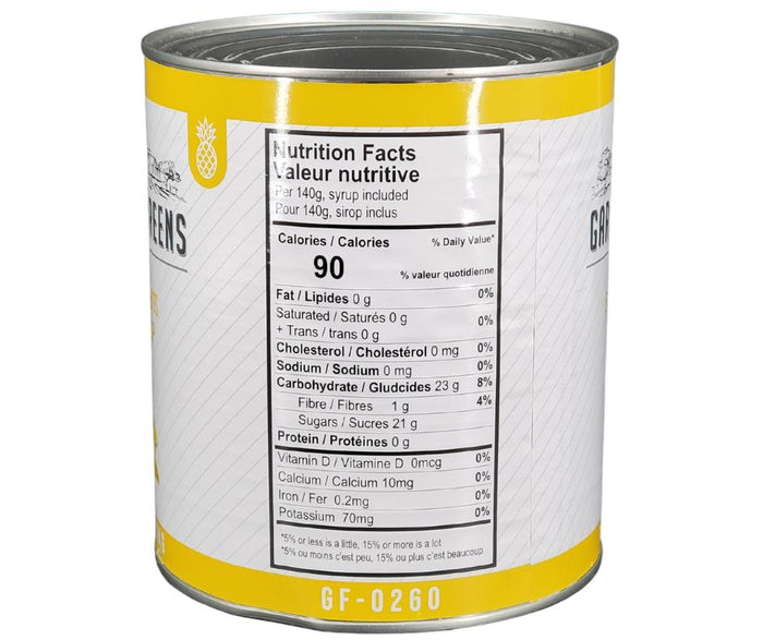 Choice/Garden Green - Pineapple Tidbits