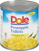 Dole - Pineapple - Tidbits - in Juice #531