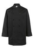 Spirito - Black Chef Jacket Black - 2XL - CI22139