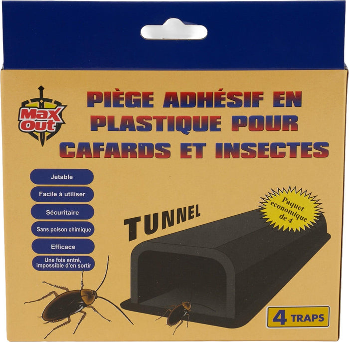 Maxout - Cockroach and Bug Glue Trap Tunnel