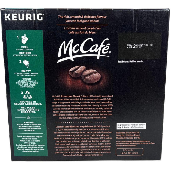 McCafé Premium Medium Dark Roast K-Cup Coffee Pods
