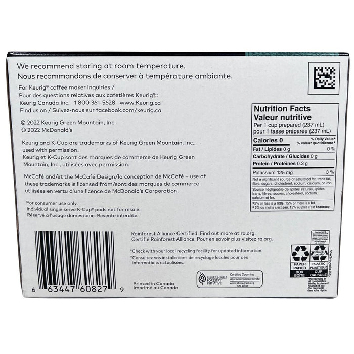 McCafe - Premium Medium Dark Roast K-Cup for Keurig