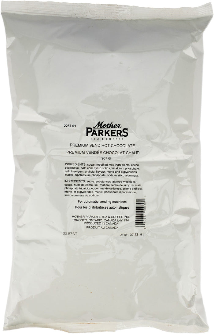 Mother Parkers - Premium Vending Hot Chocolate 2lb
