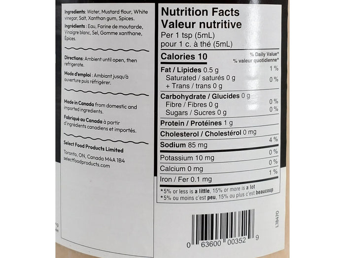 Select - Dijon Mustard 4 Lt