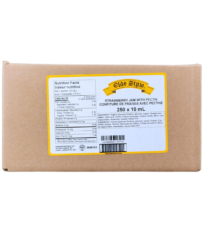 Old Style - Strawberry Jam/Pectine - Portions