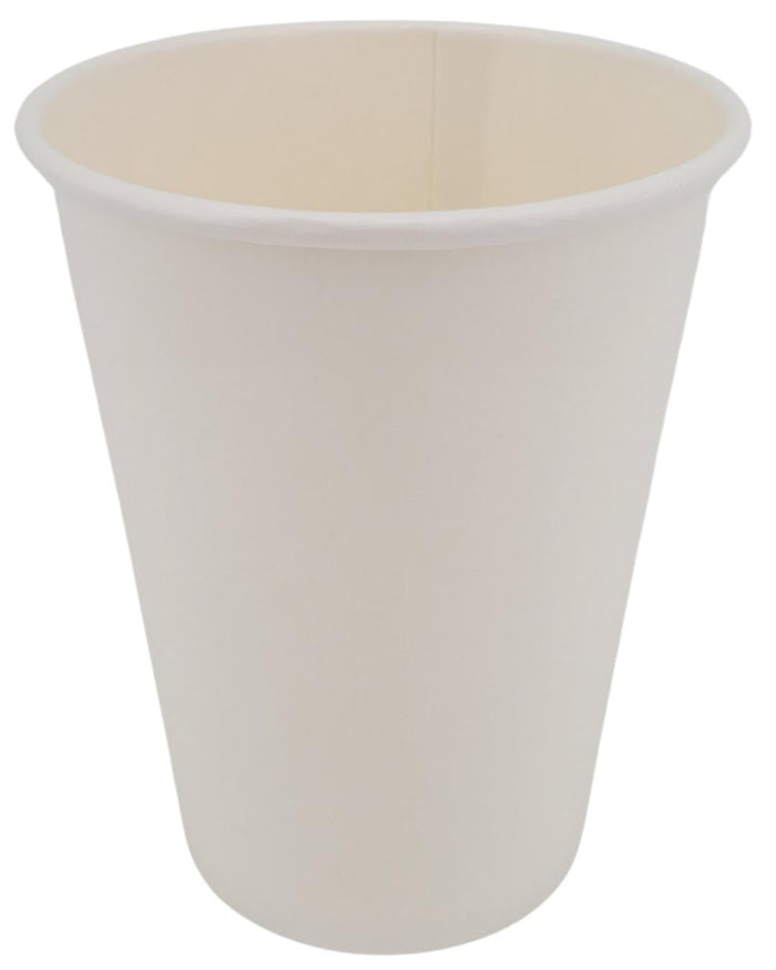 Morning Dew - 12oz Hot Paper Cup - White - H12W