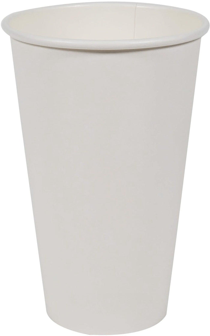 Morning Dew - 16oz Hot Paper Cups - White - H16W