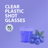 Morning Dew - 1oz Clear Plastic Shot Glass - PS1C