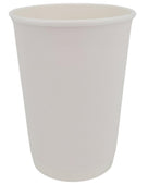 Morning Dew - 12oz Hot Paper Cup - Double Wall - White - D-H12W