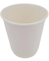 Morning Dew - 10oz Squat Hot Paper Cup - Double Wall - White - D-H10SW