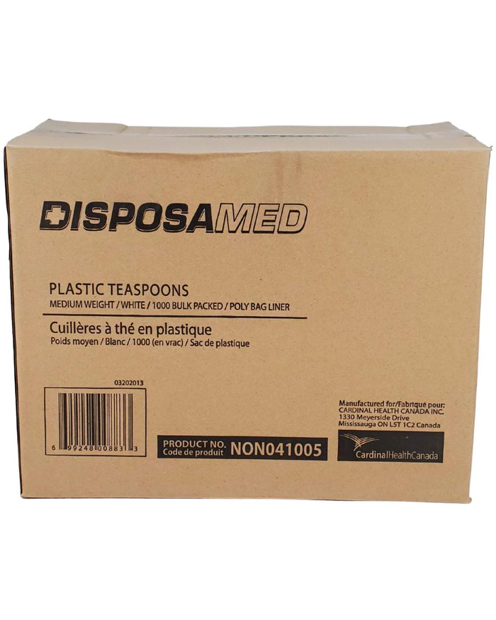 CLR - Disposa - Med Tea Spoon - Plastic - Bulk