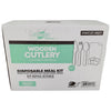 Eco-Craze - Wrapped 6pc Wooden Cutlery Kit (F/K/S/N/S/P)