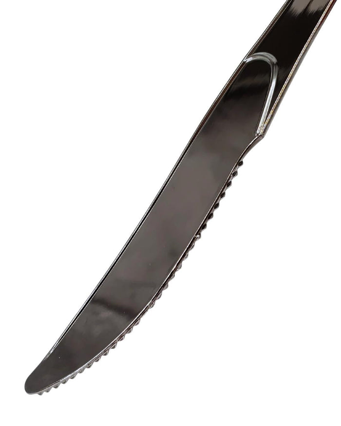 Plastic Knife - SILVER - 20.4cm - SK72