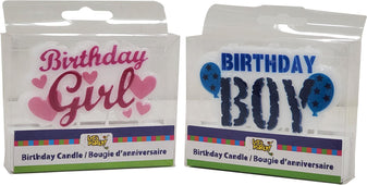 CLR - Cake Candle - Happy Birthday - DISCONTINUED