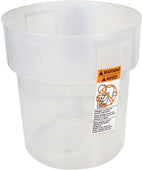 CLR - Carlisle - 18 Qt. Food Container - Clear - 1805 - DISCONTINUED