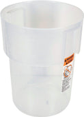 CLR - Carlisle - 22 Qt. Food Container - Clear - DISCONTINUED