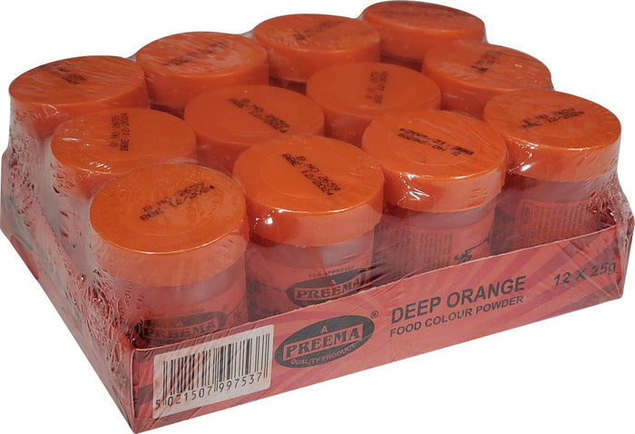 Preema - Food Colour - Deep Orange