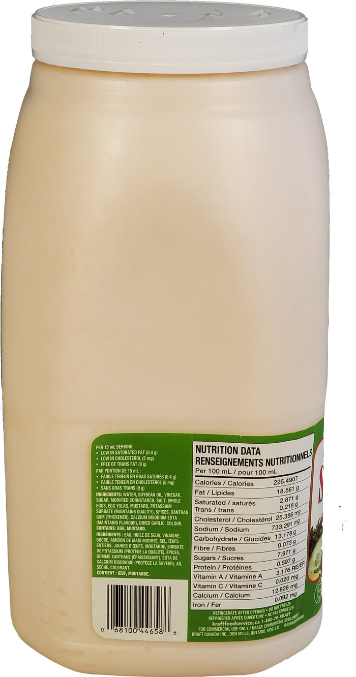 CLR - Kraft - Heinz Salad Bowl Dressing Jar