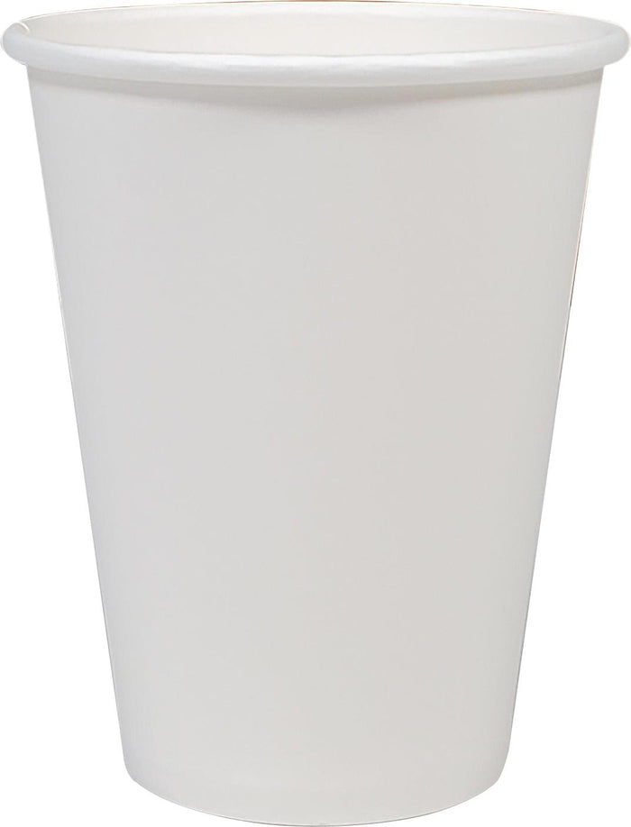 Morning Dew - 12oz Hot Paper Cup - White - H12W