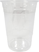 Morning Dew Clear PET Plastic Cups - 16oz