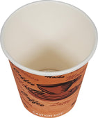 XC - Arrow/Maple - 10oz Paper Hot Cups - Ebony Print