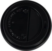 XC - E2E Foodpack/Rite Pak - White/Dome Lids for 8oz Hot Cup