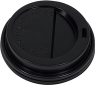 XC - Morning Dew / Rite Pak - White/Brown Dome Lids for 8oz Hot Cup