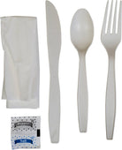 Eco-Craze - Corn Starch Cutlery Kit - 6 piece - F/N/S/S/P