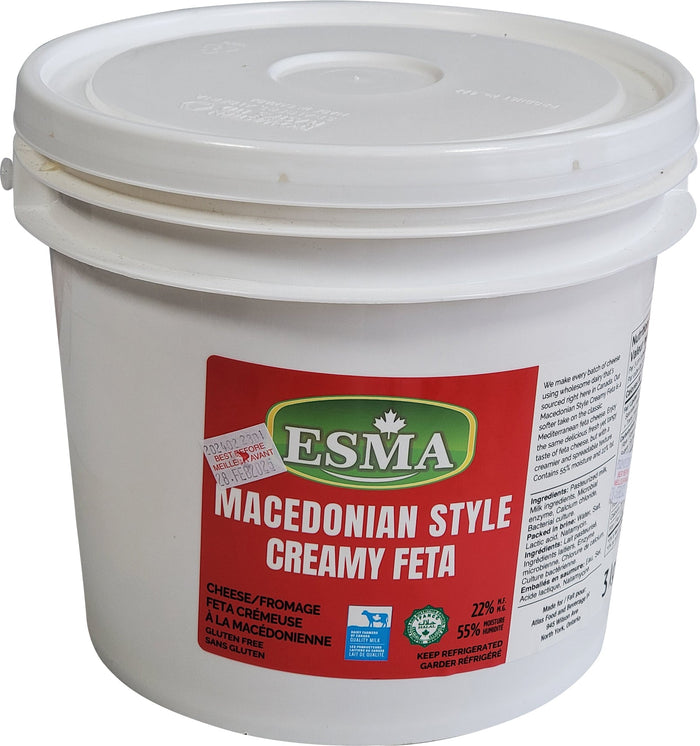 CLR - Esma - Macedonian Style Creamy Feta - 3kg
