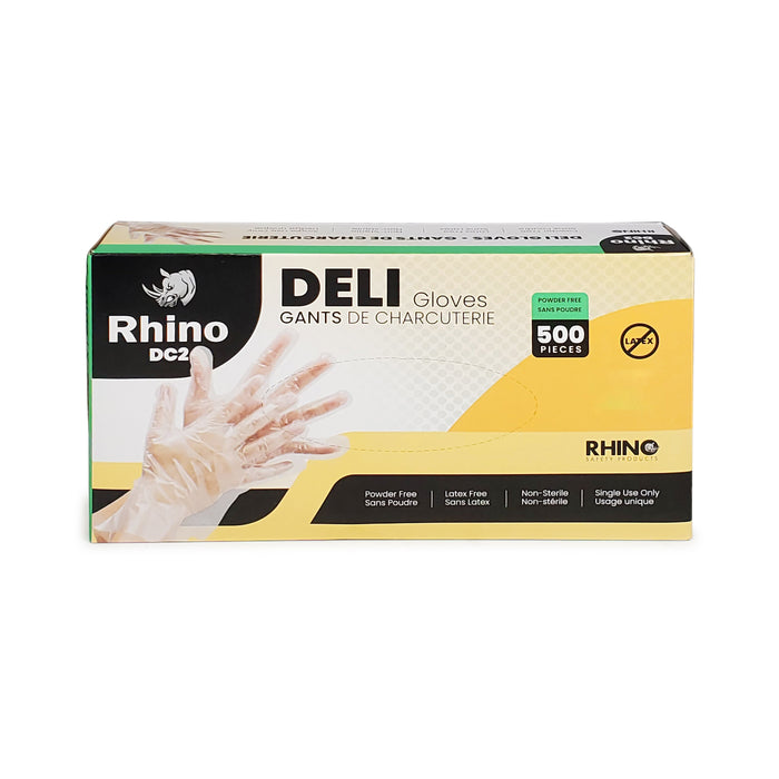 Rhino - DC2 - Clear Deli Gloves - Extra Large - 200XL