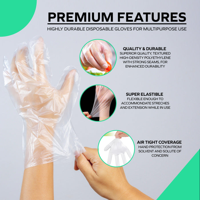 Rhino - DC2 - Clear Deli Gloves - Extra Large - 200XL