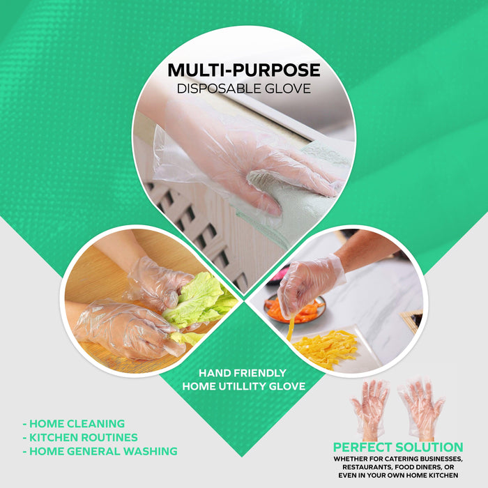 Rhino - DC2 - Clear Deli Gloves - Extra Large - 200XL
